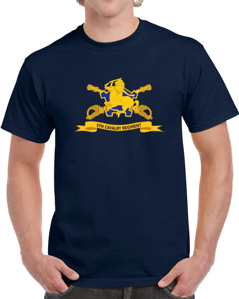 8th Cavalry Regiment w Br - Ribbon Classic T Shirt