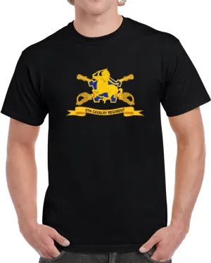 8th Cavalry Regiment w Br - Ribbon Classic T Shirt