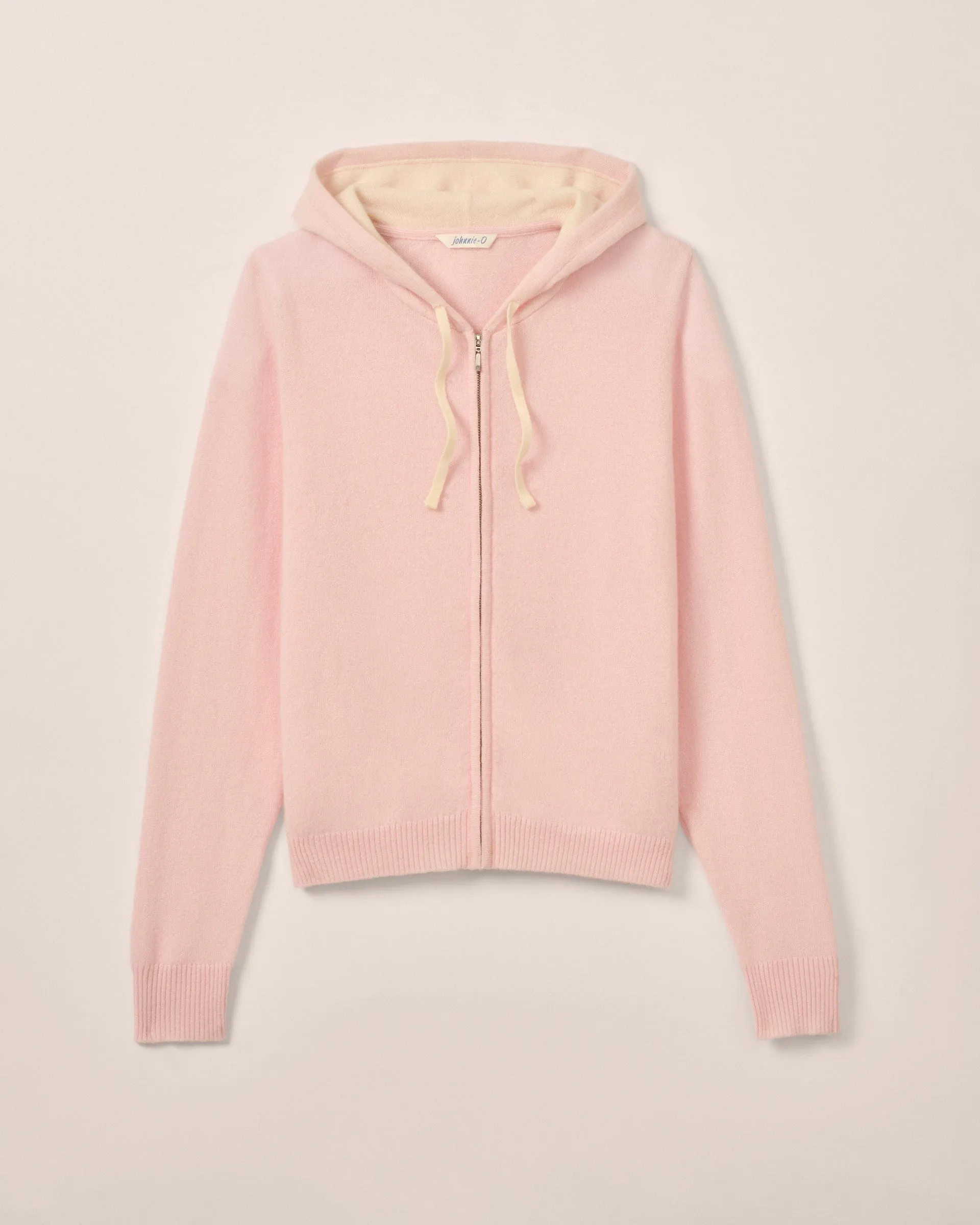 Amanda Cashmere Full Zip Hooded Sweater