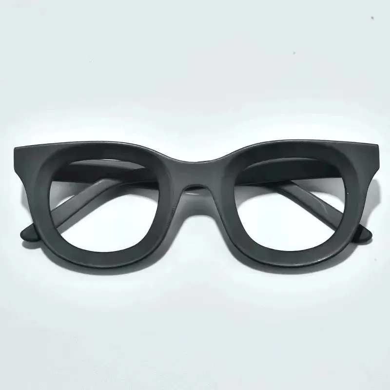 Black Mask Unisex Full Rim Square Acetate Eyeglasses L6688