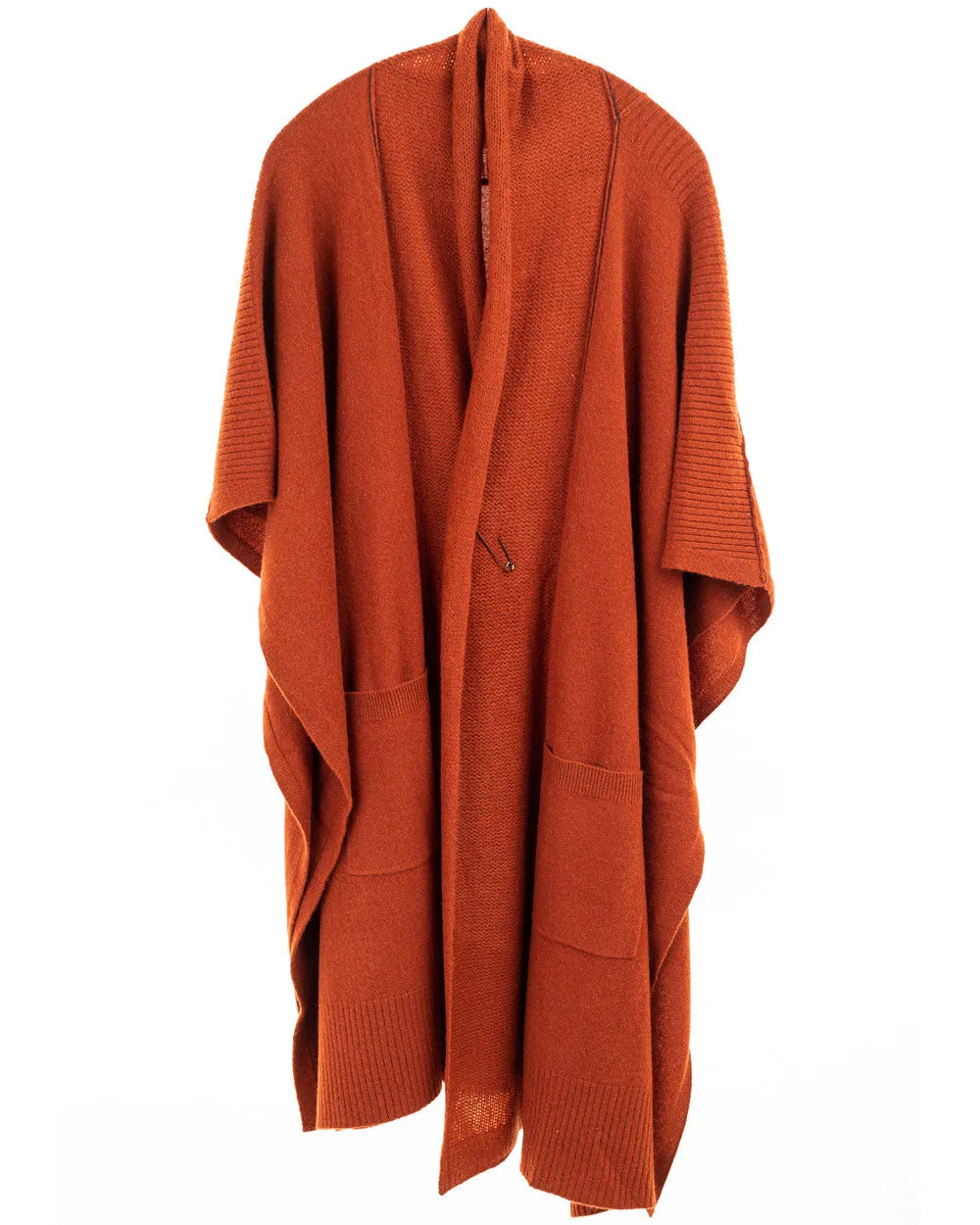 Brandy Long Wrap Cardigan