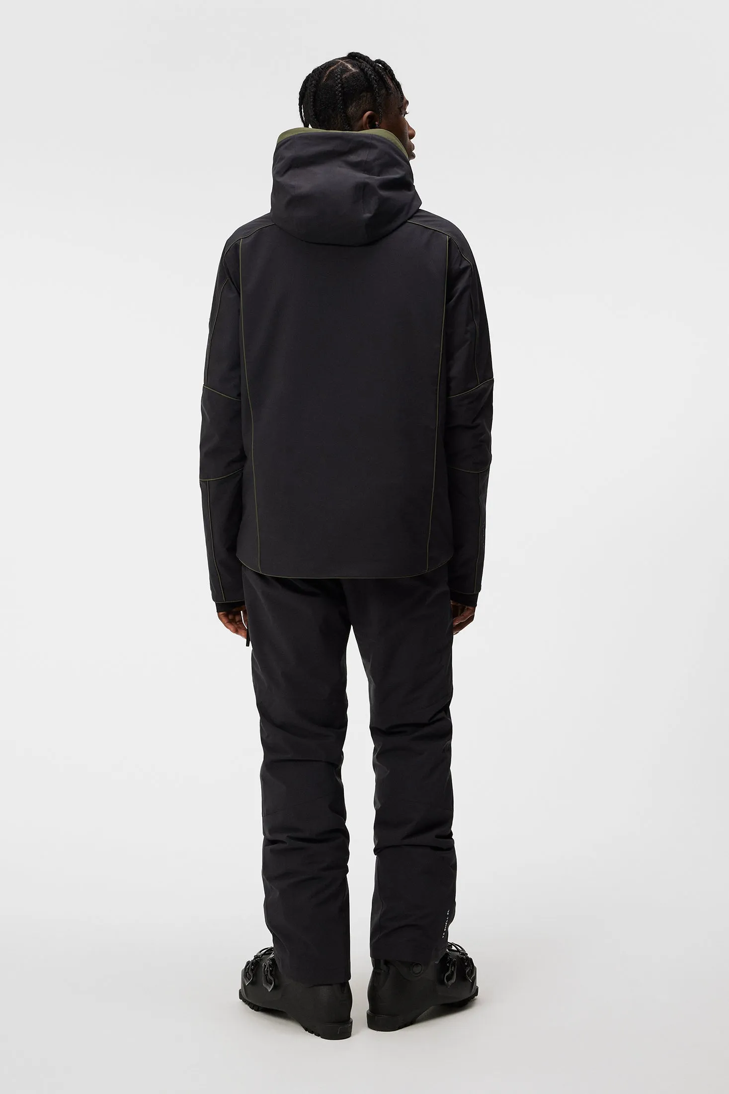 Brush Hybrid Jacket / Forest Green