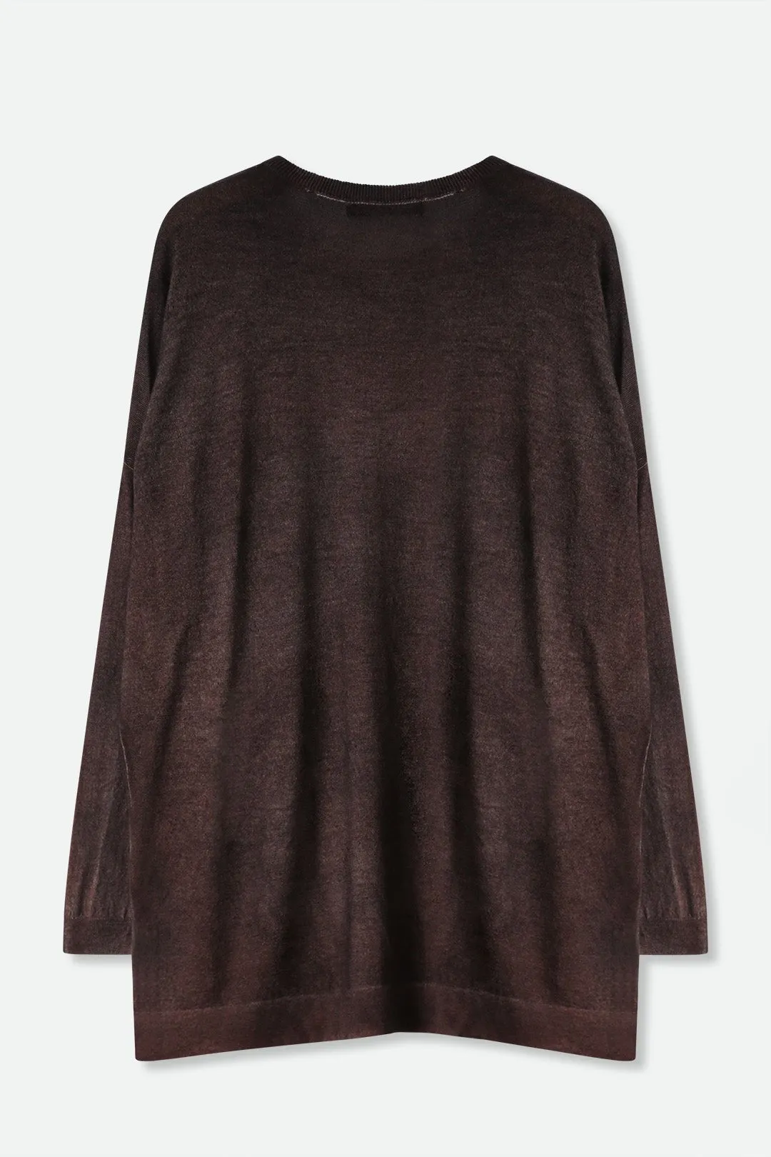 CARENA RELAXED SWEATER IN HAND-DYED CASHMERE