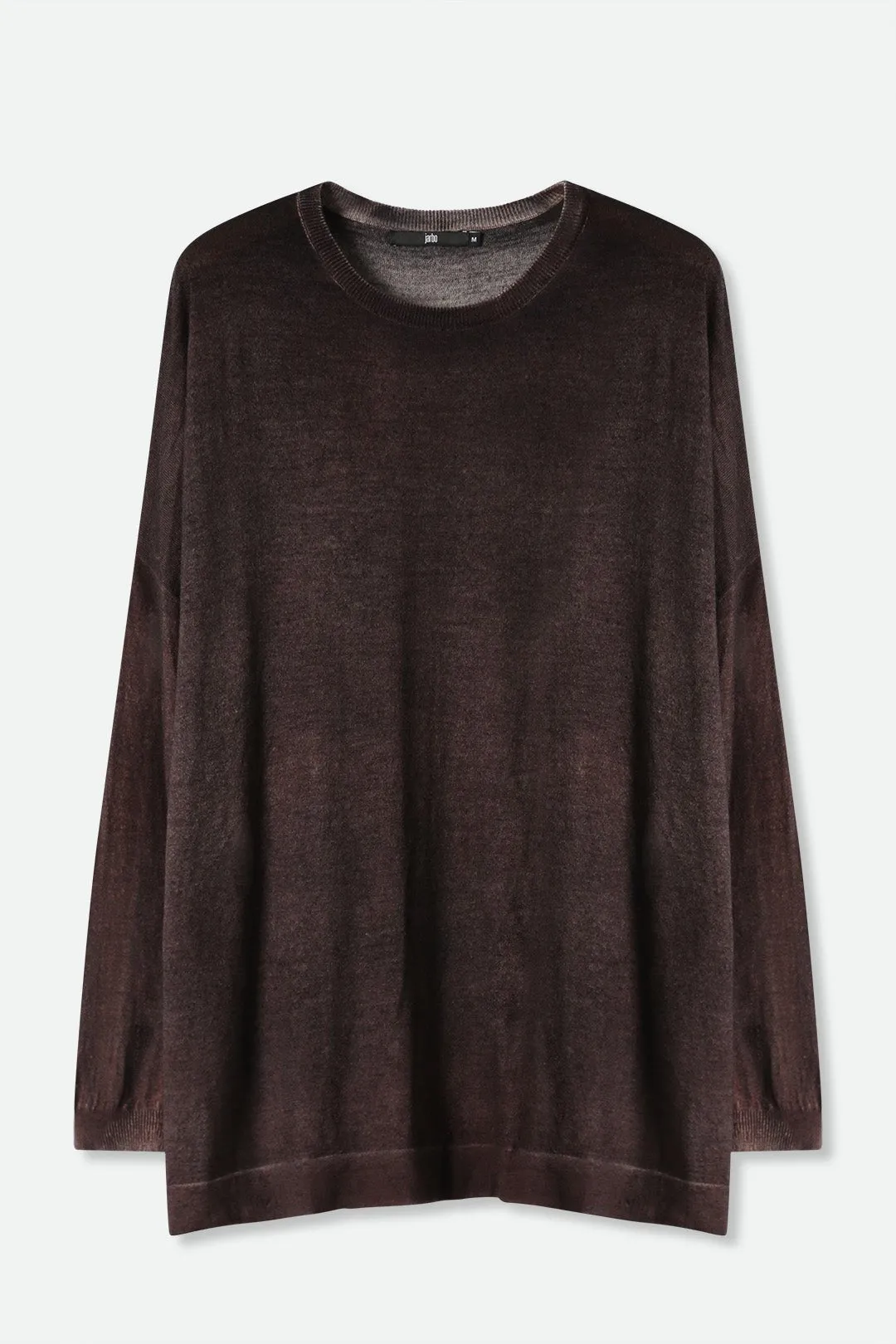 CARENA RELAXED SWEATER IN HAND-DYED CASHMERE