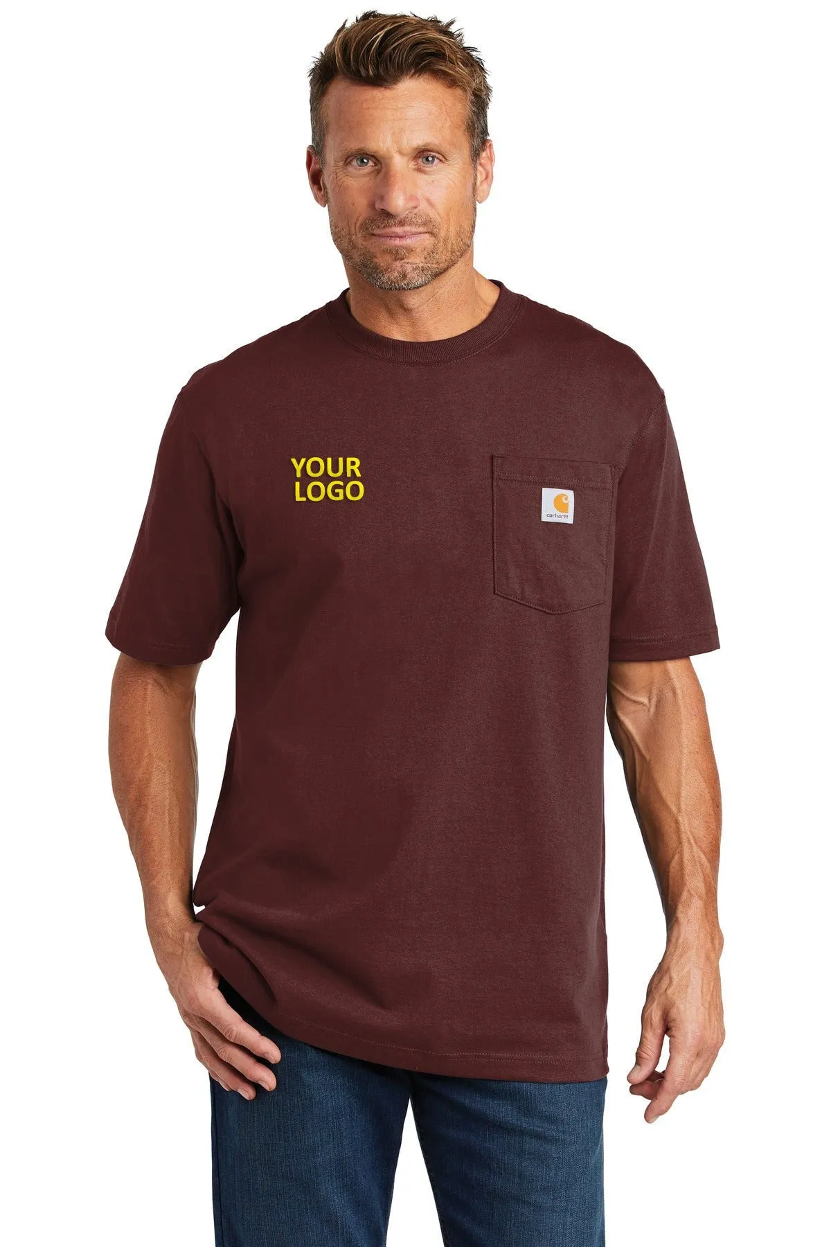 Carhartt Workwear Custom Pockets T-Shirts, Port