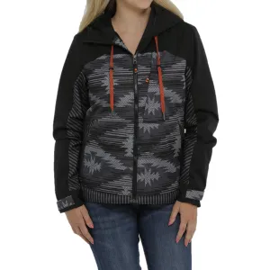 Cinch® Ladies Black Aztec Print Ski Jacket MAJ9846001