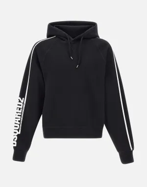 Cipro Black Cotton Sweatshirt for Men