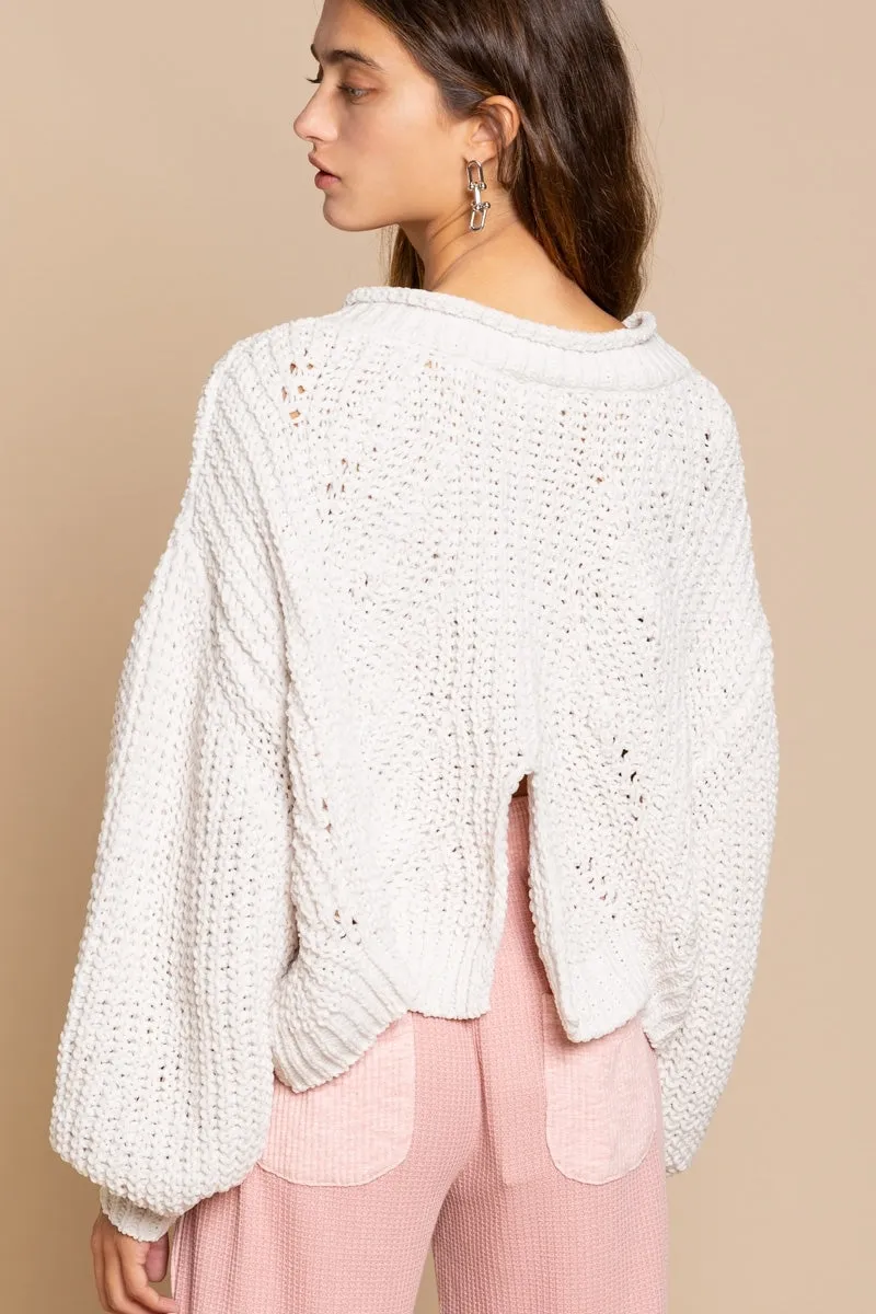 High-Low Sweater