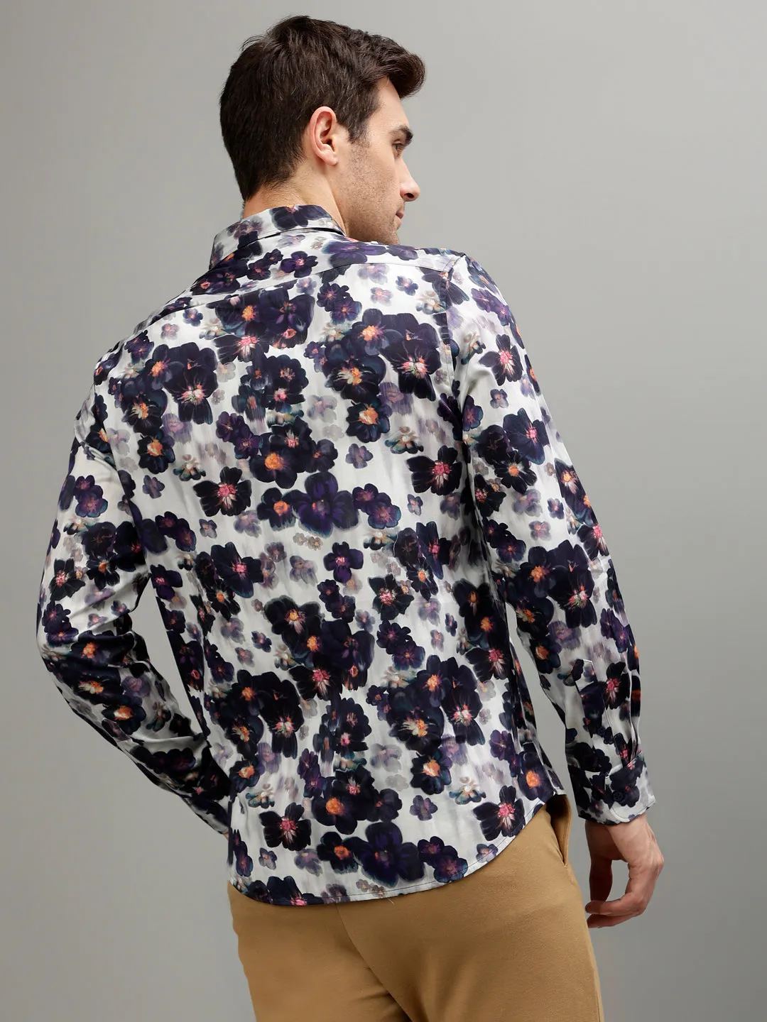 Iconic Multi Color Fashion Printed Regular fit Shirts