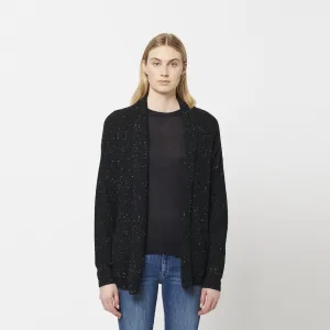 Irene Cashmere Cardigan (Night Sky)