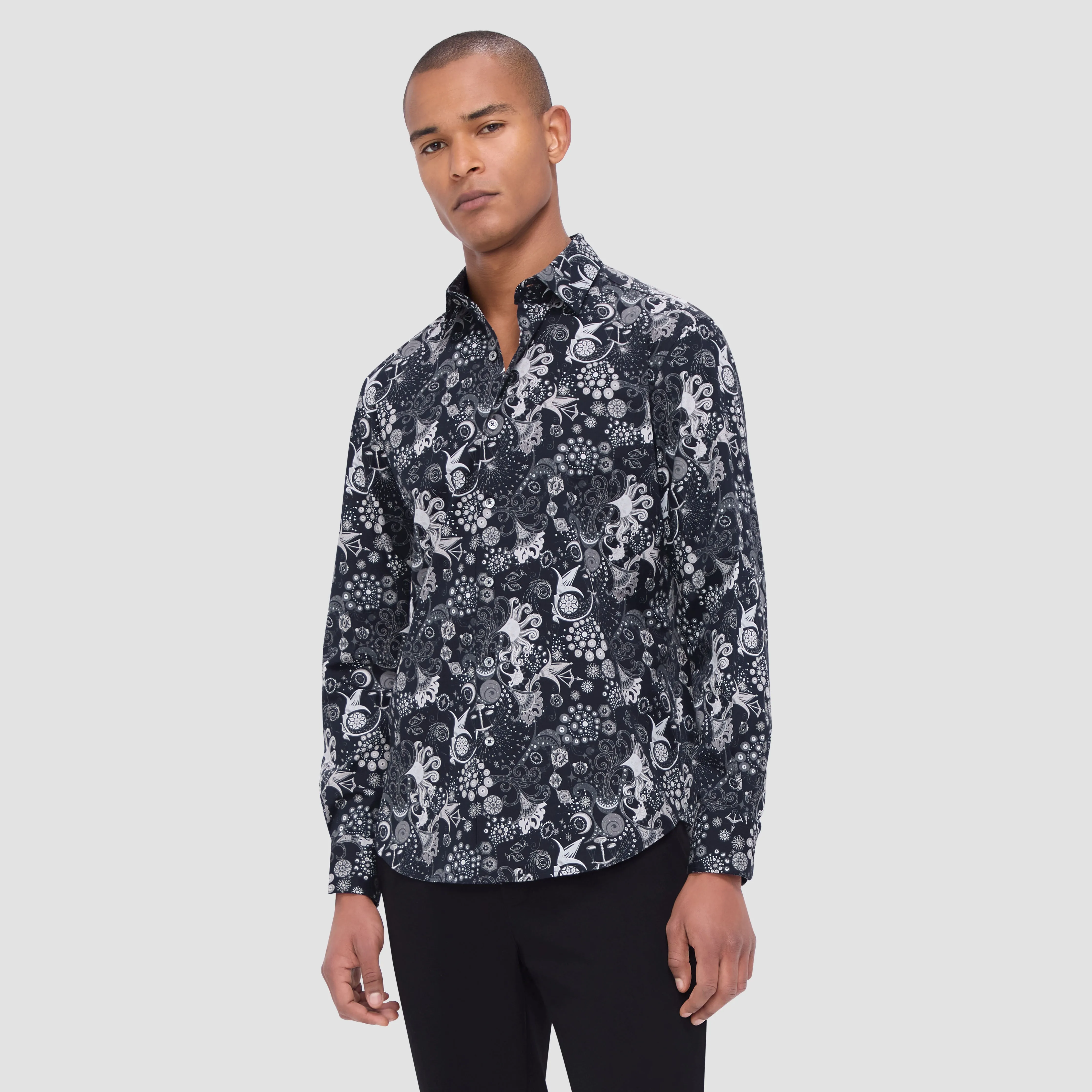 Julian Floral Abstract Shirt