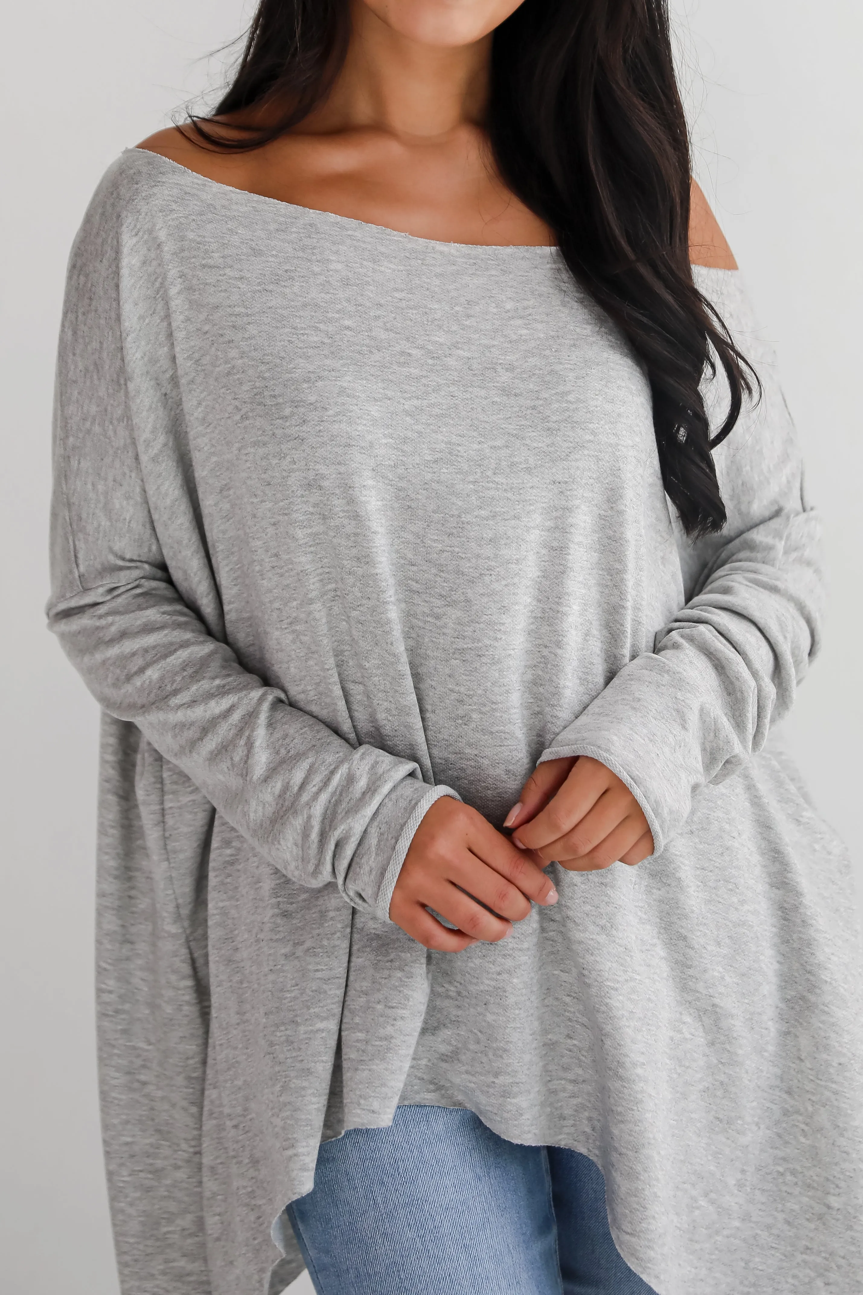 Juliette Oversized Top - DU DEAL