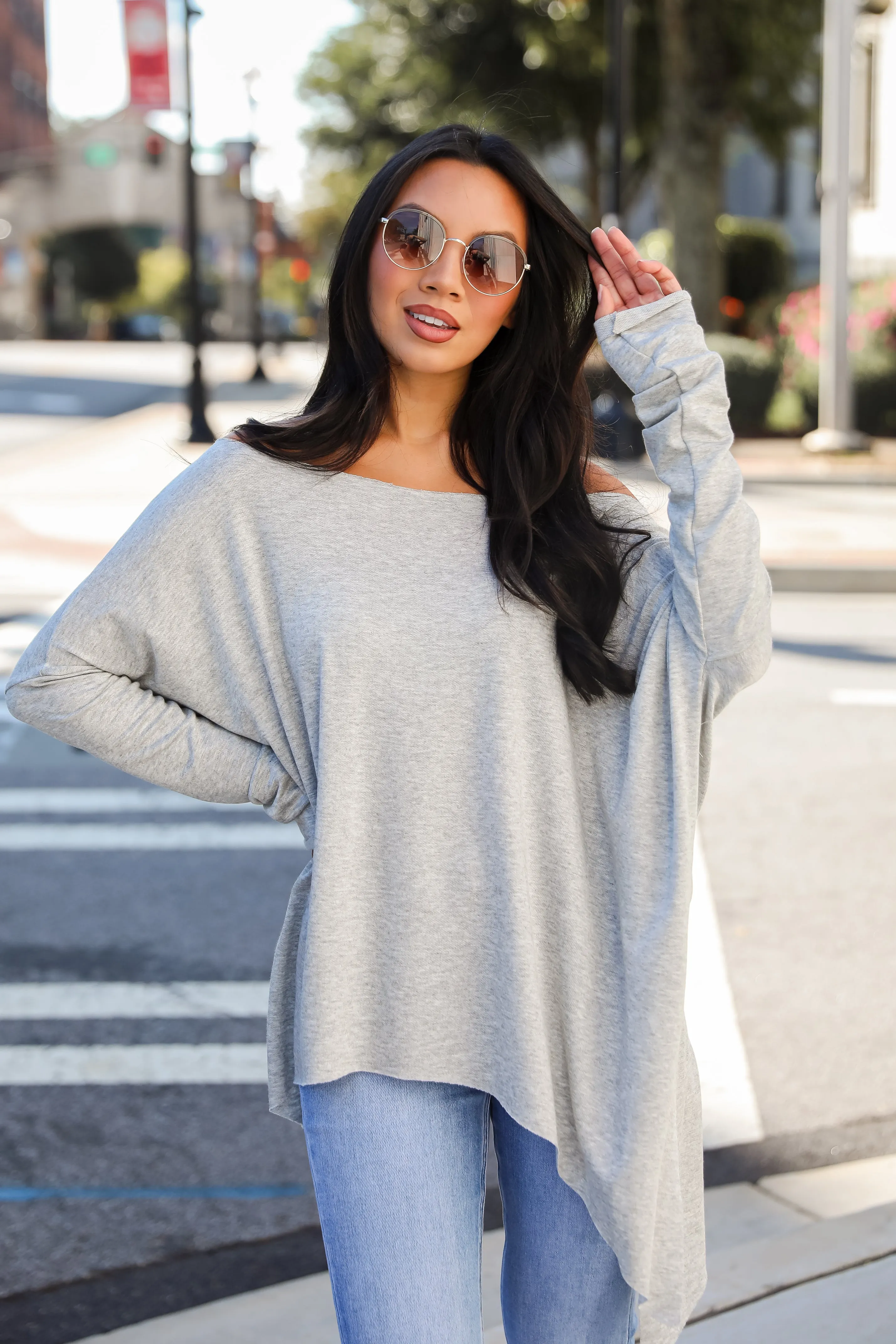 Juliette Oversized Top - DU DEAL