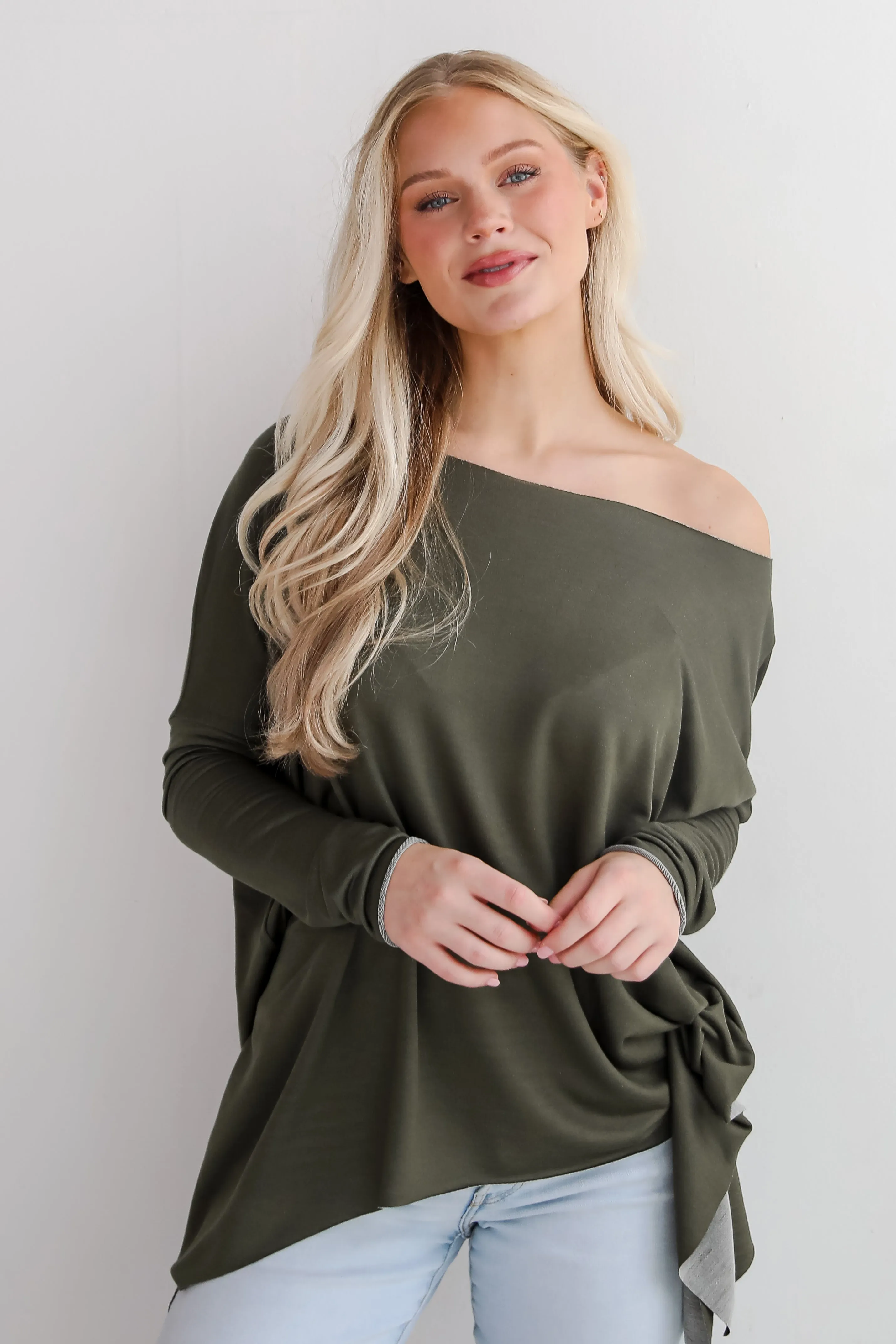 Juliette Oversized Top - DU DEAL