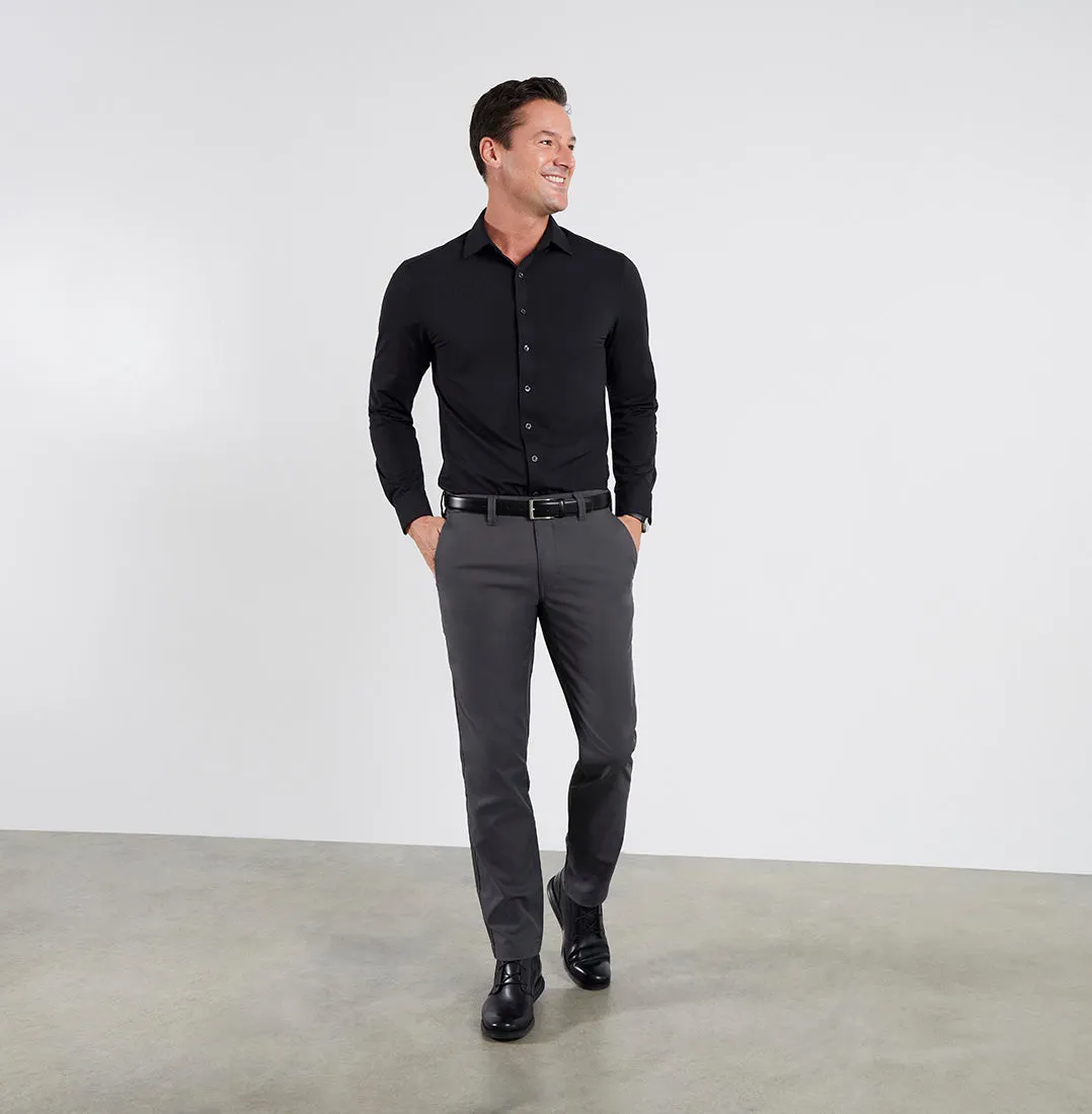 Lenox Dress Shirt Classic Fit - Onyx Black