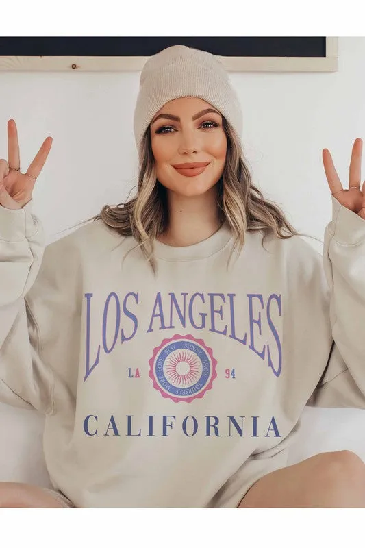 LOS ANGELES CALIFORNIA SWEATSHIRT PLUS SIZE