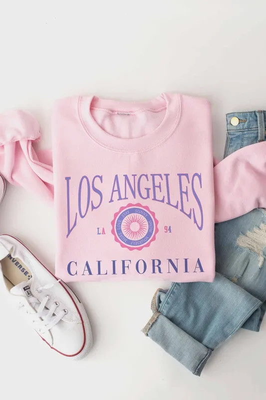 LOS ANGELES CALIFORNIA SWEATSHIRT PLUS SIZE