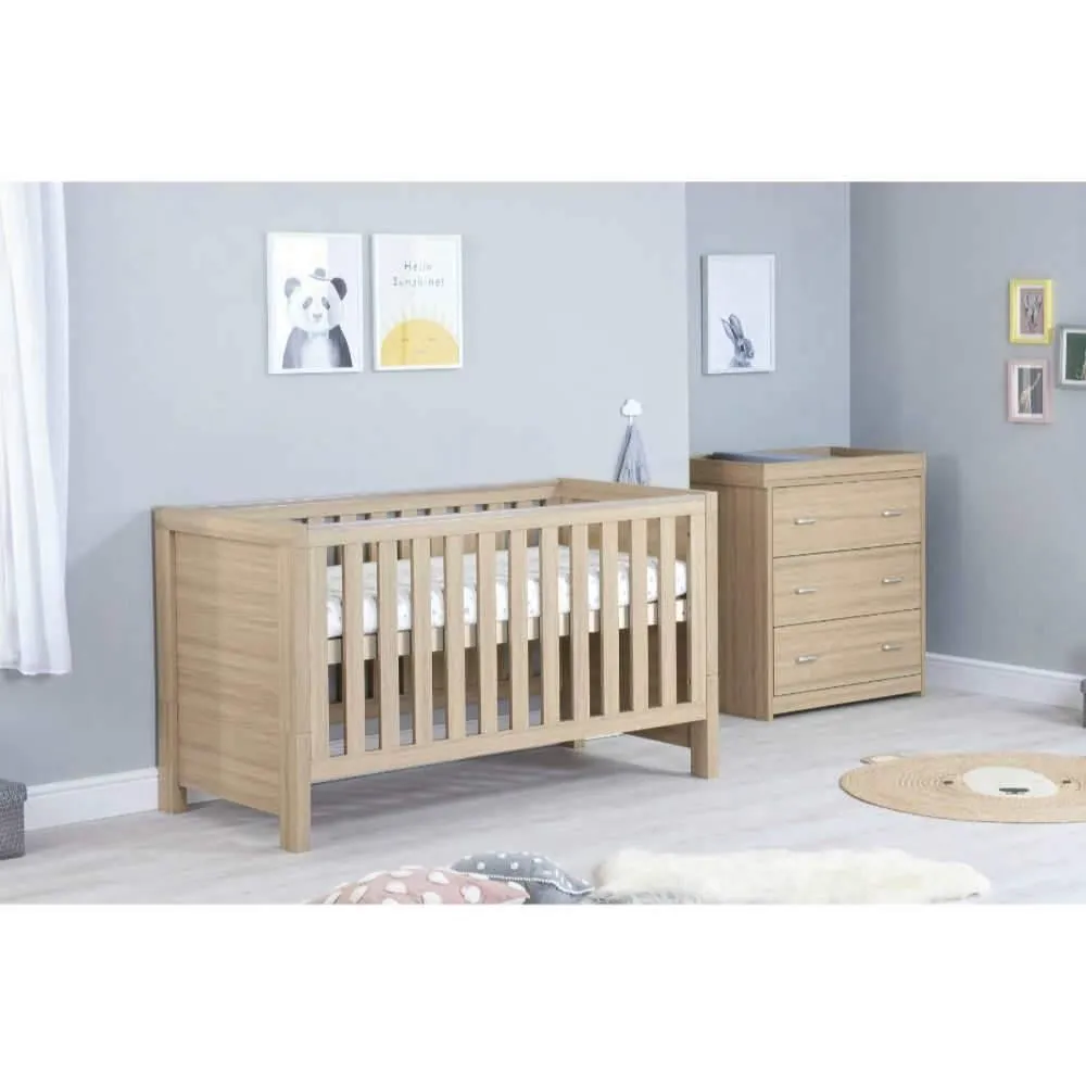 Luno Nursery Furniture Set 2 pcs - Oak