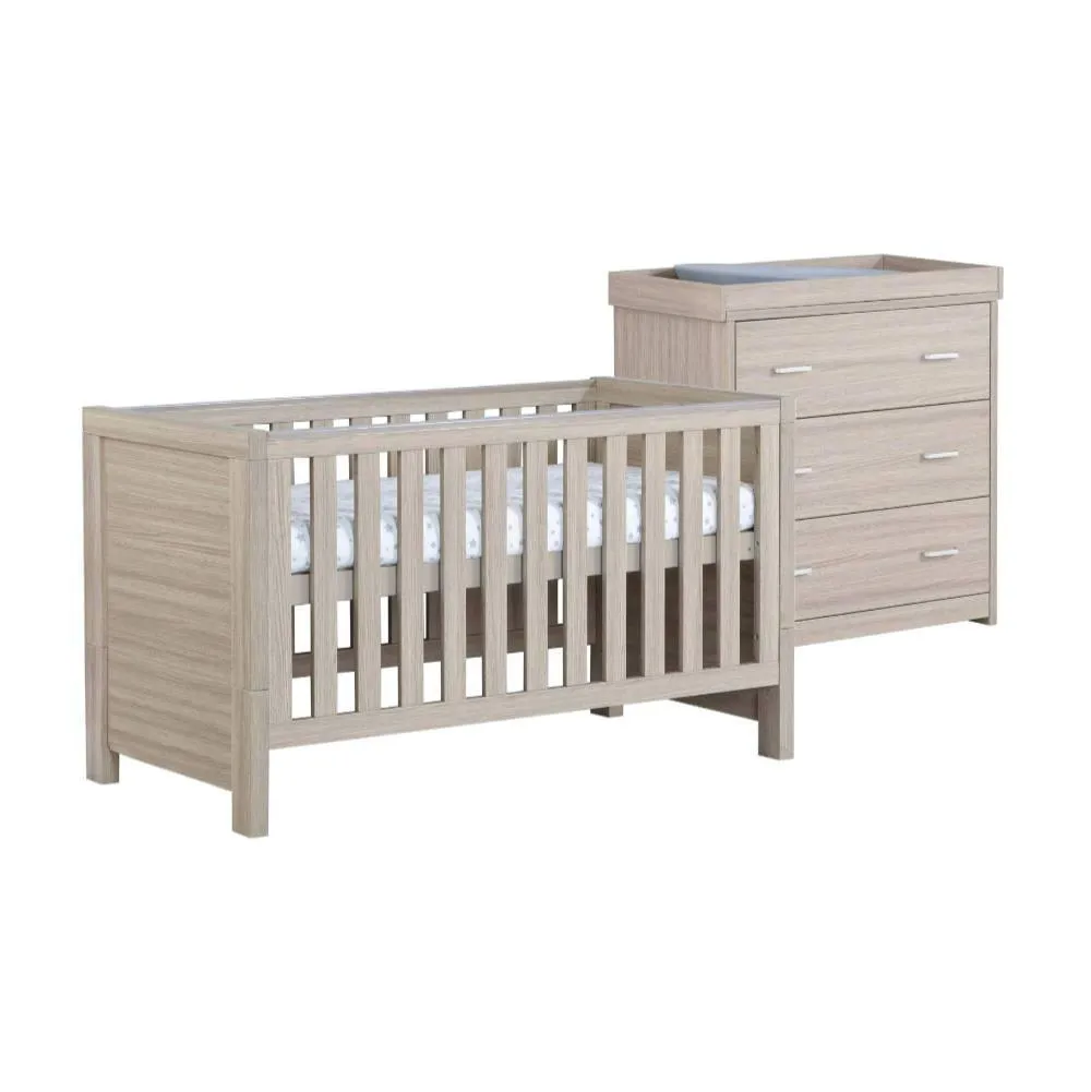 Luno Nursery Furniture Set 2 pcs - Oak