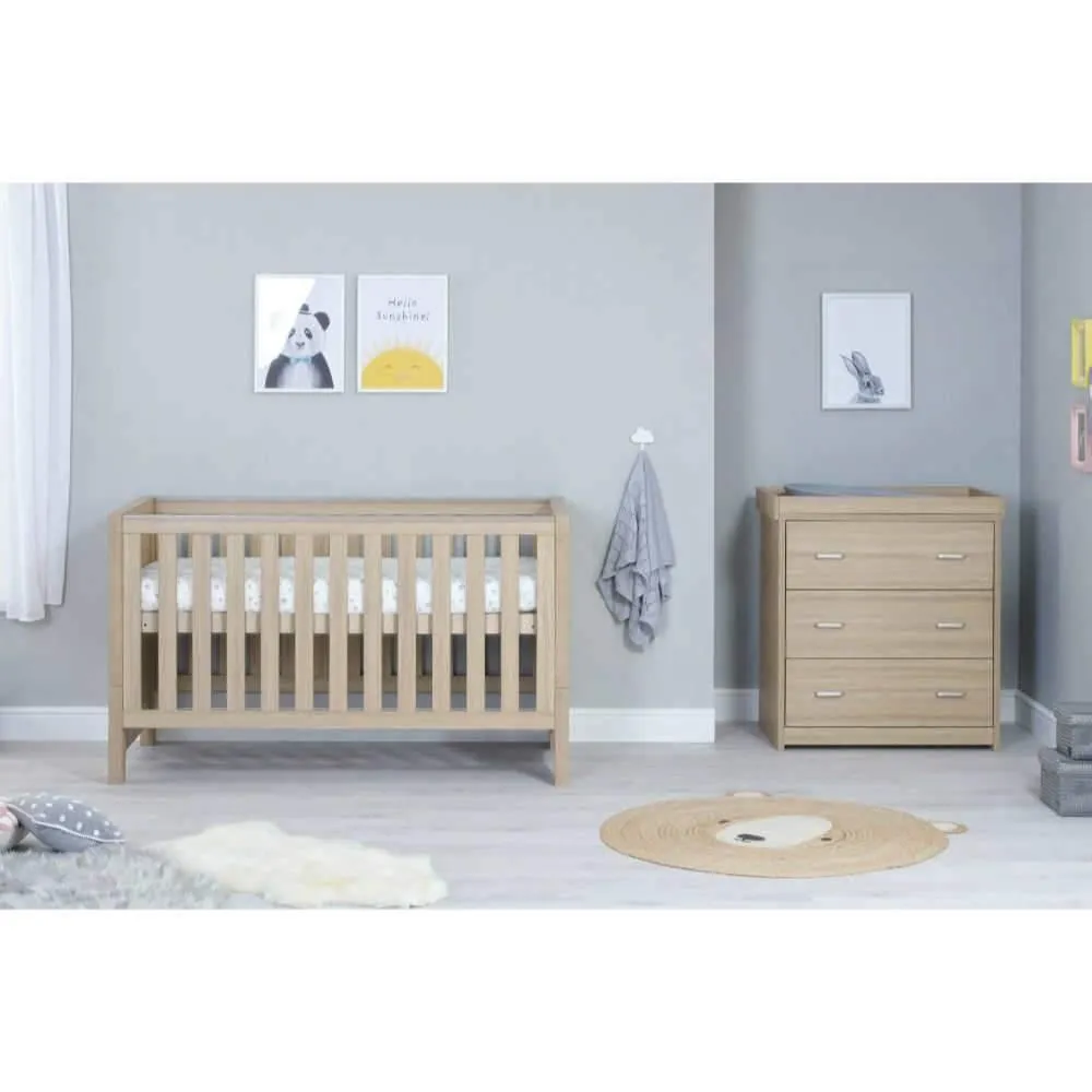 Luno Nursery Furniture Set 2 pcs - Oak