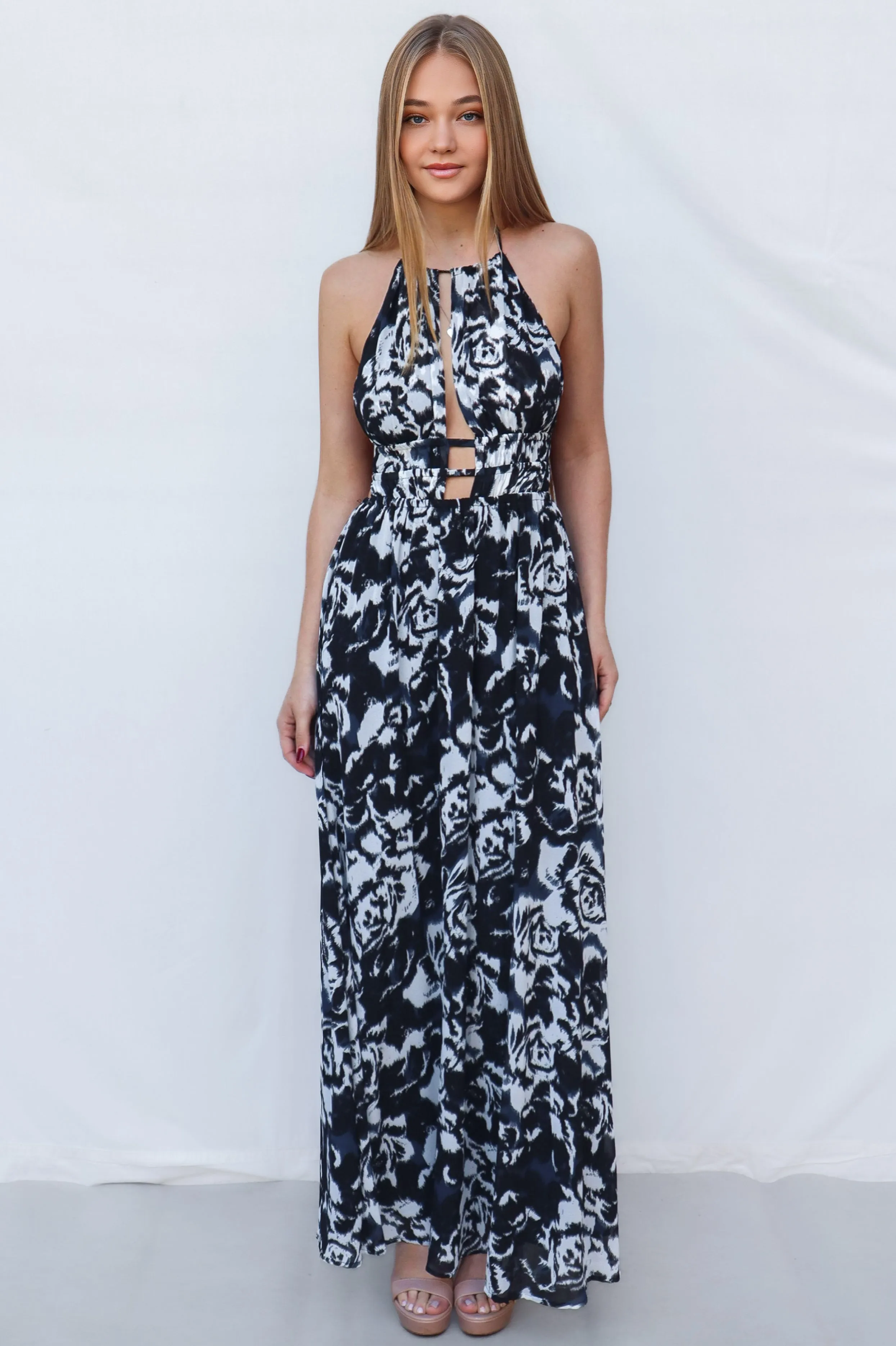 Minfy Maxi Dress - Black