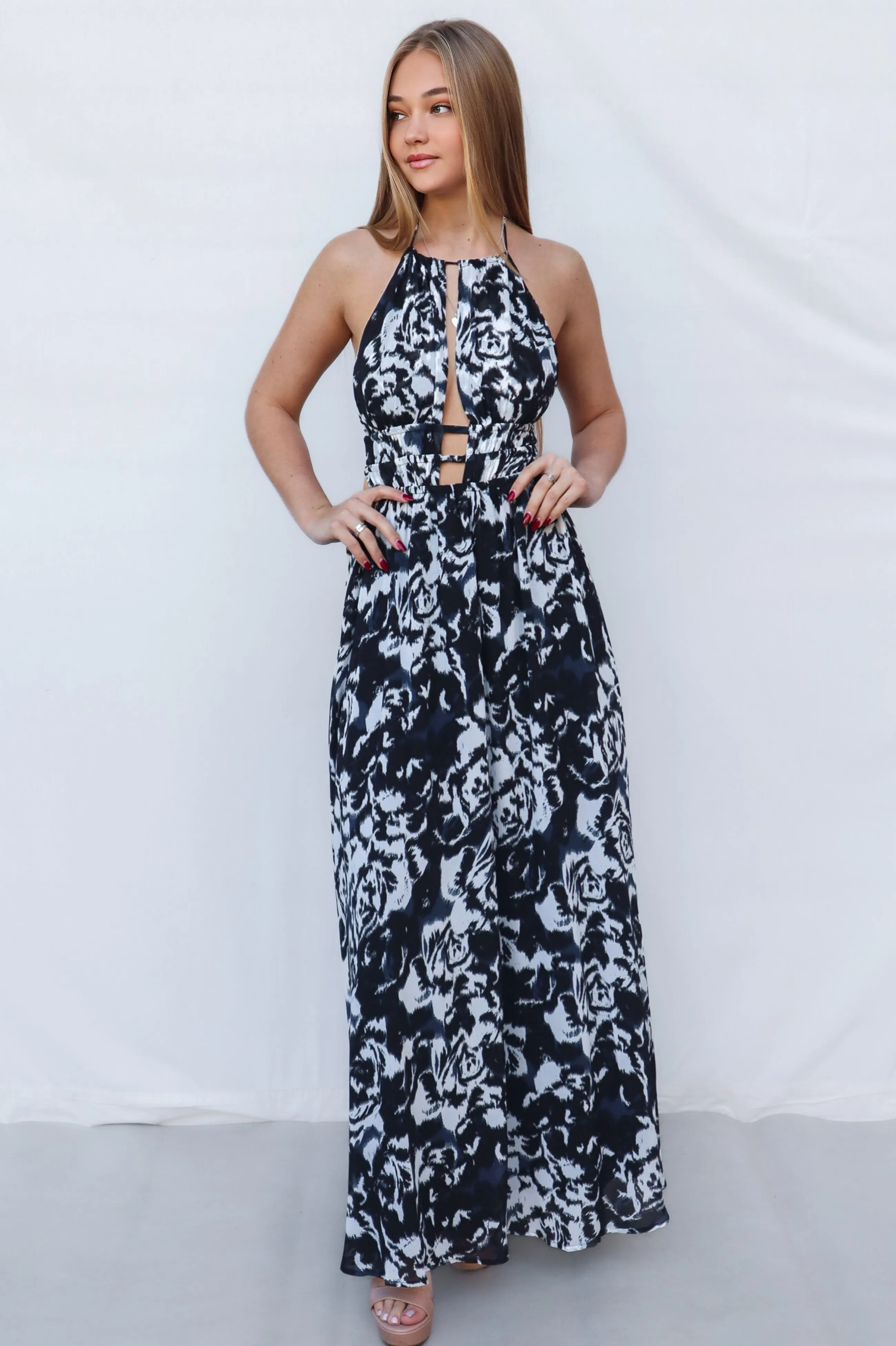 Minfy Maxi Dress - Black