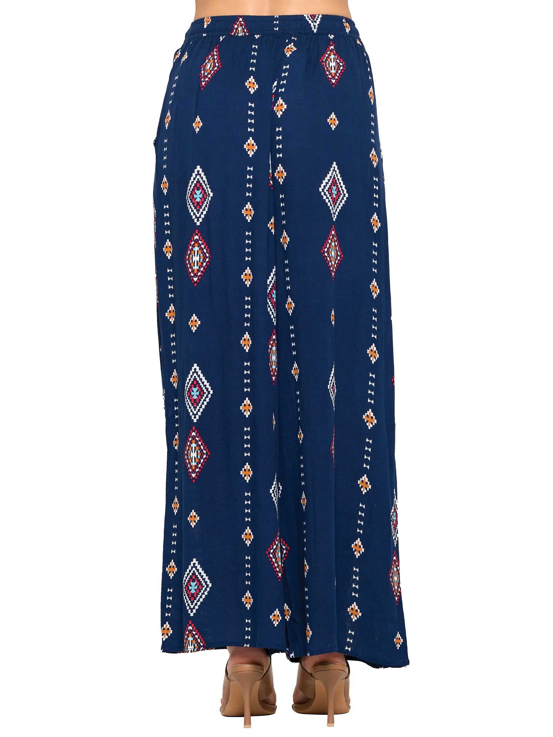 Pants Palazzo Tribal Print