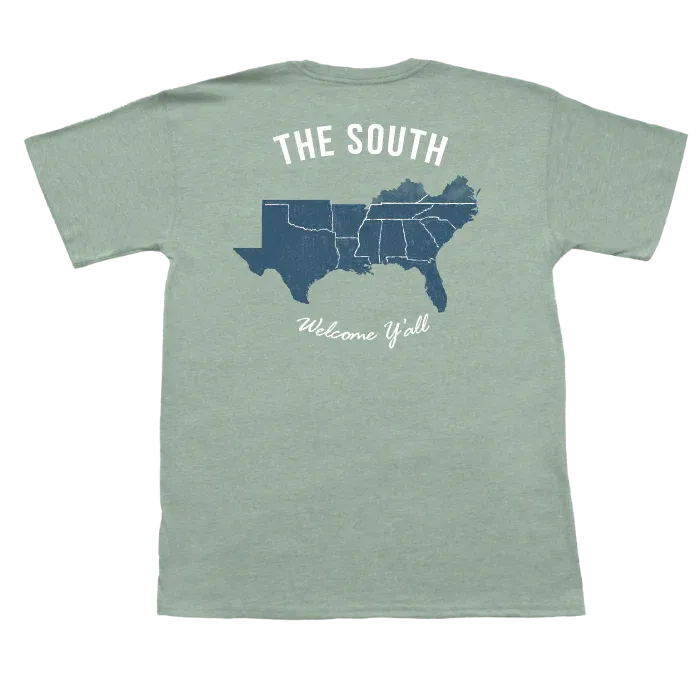 Peach State Pride Welcome Y'all T Shirt