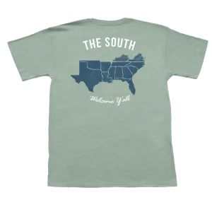 Peach State Pride Welcome Y'all T Shirt