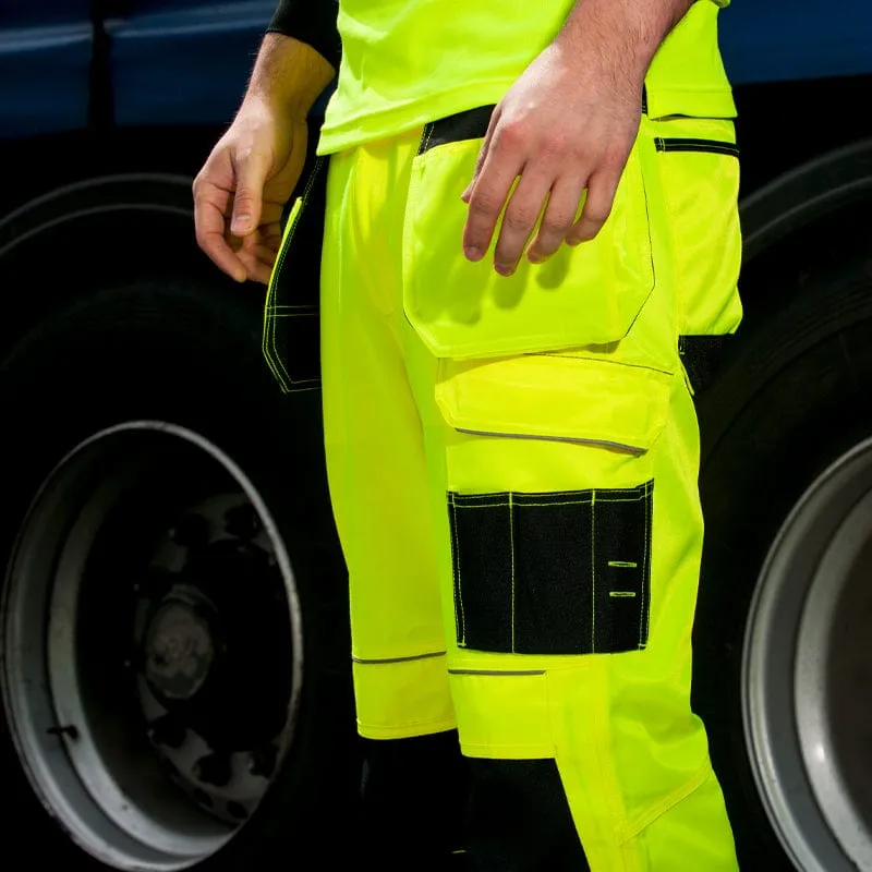 Portwest PW3 Hi-Vis Holster Work Trouser T501