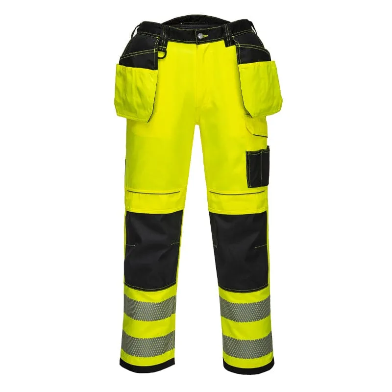 Portwest PW3 Hi-Vis Holster Work Trouser T501