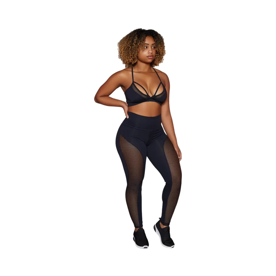 Pretinha Mesh Leggings (Thick Supplex)