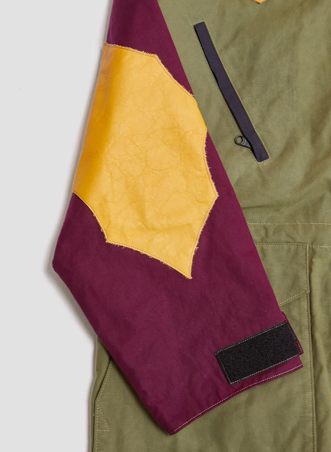 Rocky Mountain Featherbed x Nigel Cabourn Mountain Parka Dry Wax in Multicolour