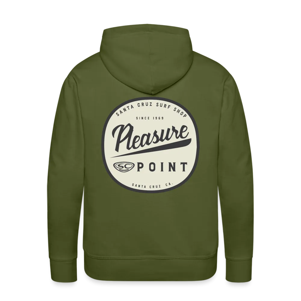 Santa Cruz Surf Shop Pleasure Point Men’s Premium Hoodie