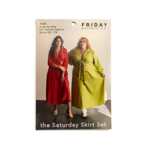 Saturday Skirt Set - Friday Pattern Co