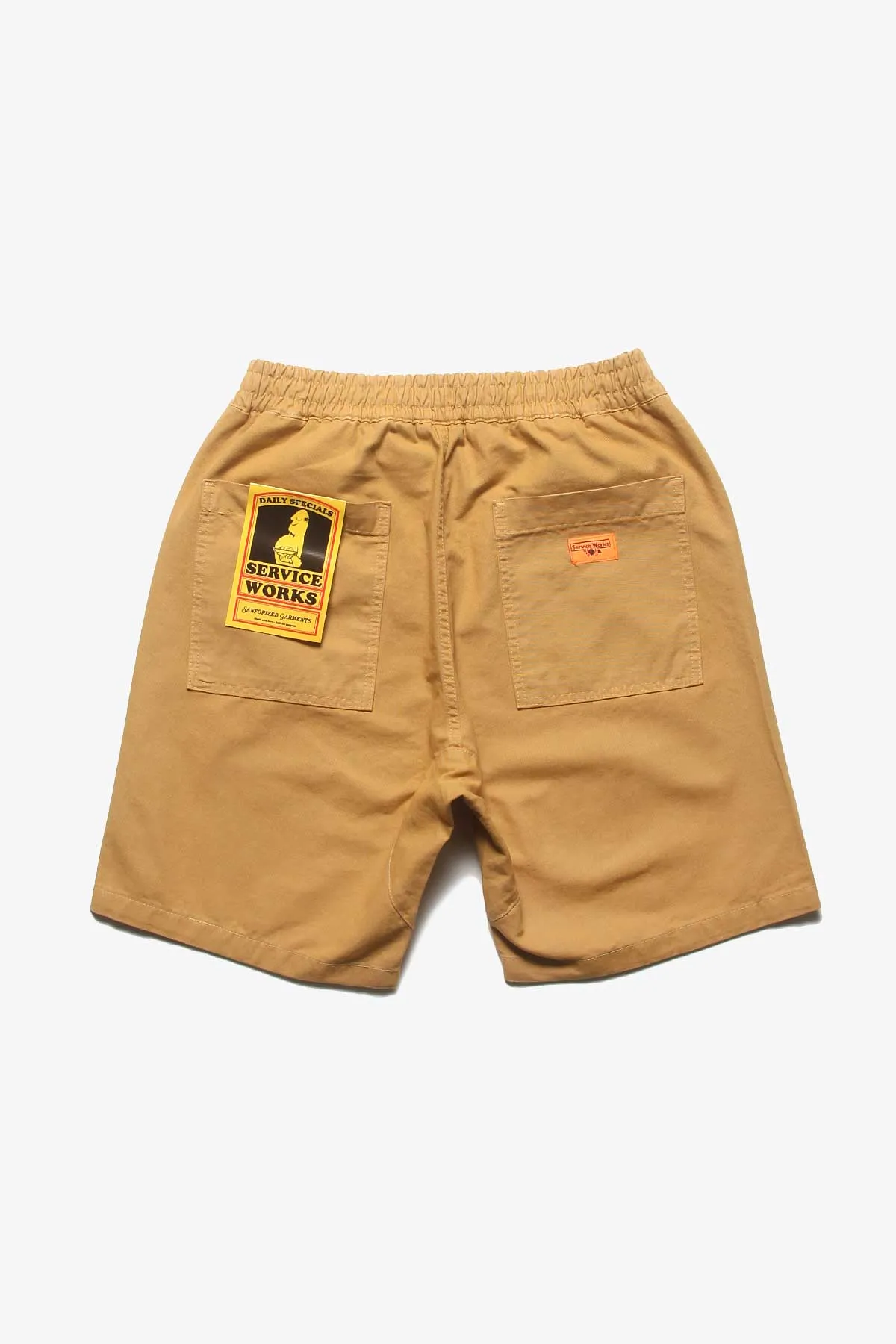 Service Works - Classic Chef Shorts - Tan