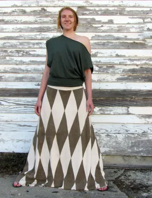 Wanderer Long BLOCK PRINTED Skirt