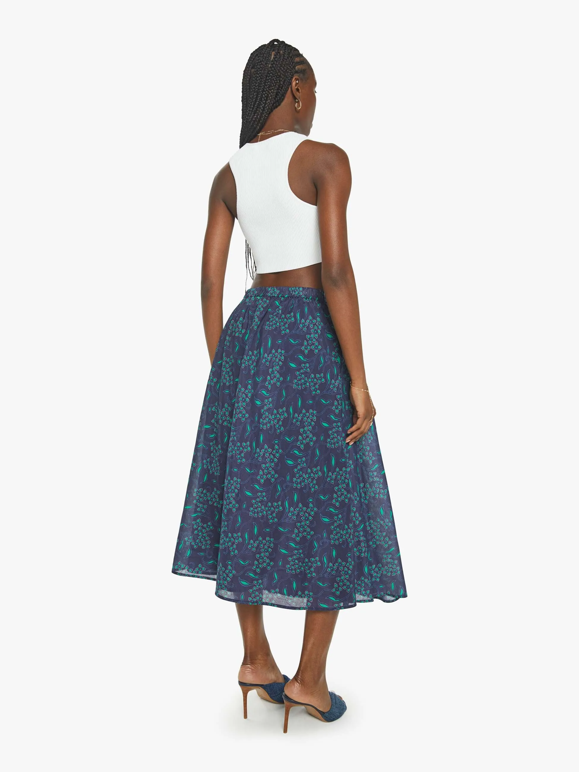 XiRENA Tara Skirt - Navy Green